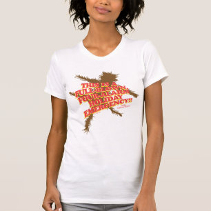 T-shirt Vacances de Noël   Vacances à quatre alarmes