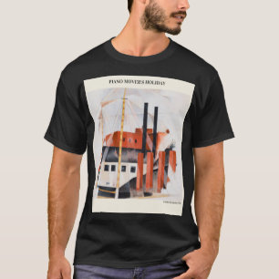 T-shirt VACANCES DE PIANO MOVER par CHARLES DEMUTH, Abstra