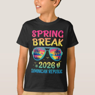 T-shirt Vacances de printemps en République dominicaine 20