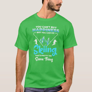 T-shirt Vacances de sports d'hiver Planches à neige amis d