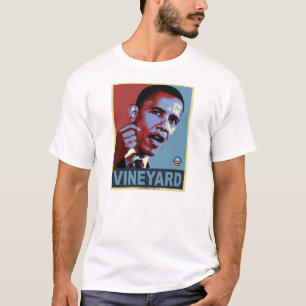 T-shirt Vacances de vignoble d'Obama