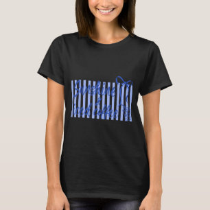 T-shirt Vacances d'été Coquette Sunshine et Café Glacé