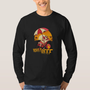 T-shirt Vacances d'été de la vache de boeuf rôti de viande