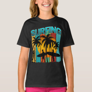 T-shirt vacances d'été de surf