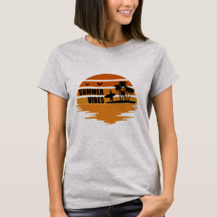 T-shirt vacances d'été en famille
