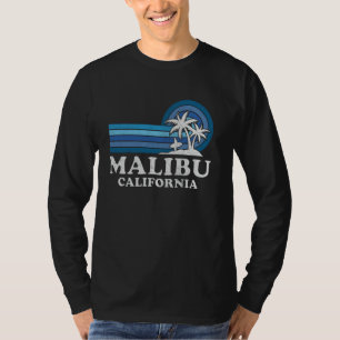 T-shirt Vacances d'été familiales à la plage de Malibu Cal