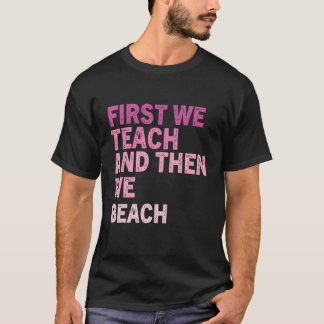 T-shirt Vacances d'été Ocean Beach Cool Humour été 40
