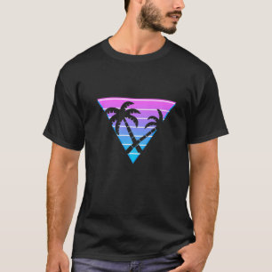 T-shirt Vacances d'été Plage Sun Palm