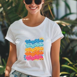 T-shirt Vacances d'été rétro