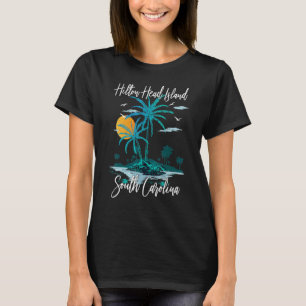 T-shirt Vacances d'été Rétro Caroline du Sud Hilton Head I