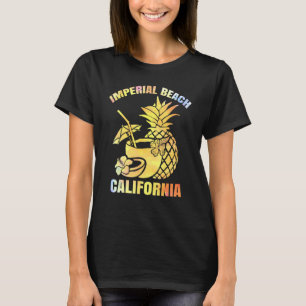 T-shirt Vacances d'été Retro Sunset California Imperial B