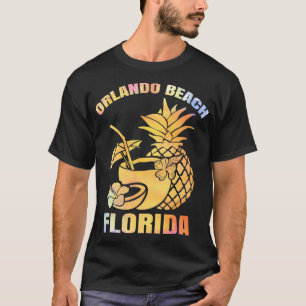 T-shirt Vacances d'été Retro Sunset Floride Orlando Plage