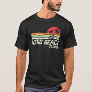 T-shirt Vacances d'été Vintage Florida Vero Beach