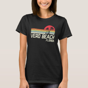 T-shirt Vacances d'été Vintage Florida Vero Beach