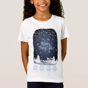 T-Shirt Vacances d'hiver Conte de fées Imaginaire Forêt