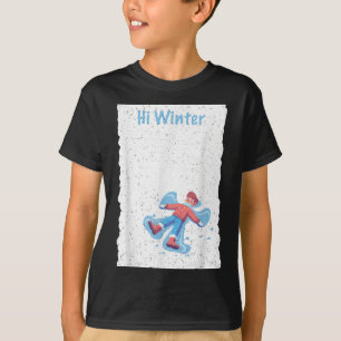T-shirt Vacances d'hiver Ski Noël Ski X-mas Skiing Skie