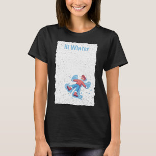 T-shirt Vacances d'hiver Ski Noël Ski X-mas Skiing Skie