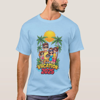 T-shirt vacances en famille