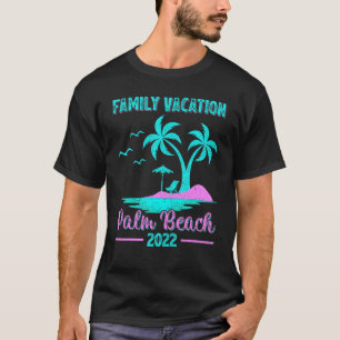 T-shirt Vacances en famille 2022 Style Vintage Florida Pal