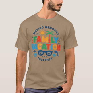 T-shirt Vacances en famille 2025 - Vibes Retrouvailles fam