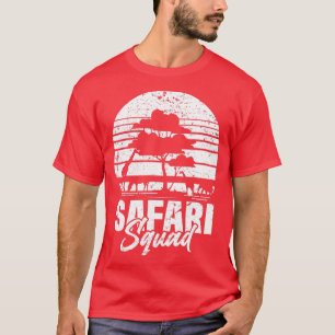 T-shirt Vacances en famille africaine Faune Safari Faune e