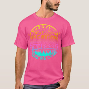 T-shirt Vacances en famille dans les montagnes fumées du T