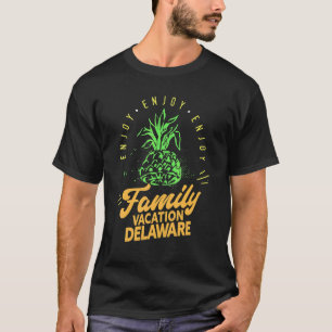 T-shirt Vacances en famille Delaware Groupe de famille ass