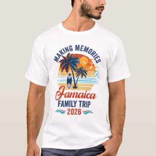T-shirt Vacances en famille en Jamaïque 2026 Voyage de sou