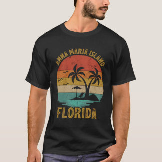 T-shirt Vacances en famille Floride Anna Maria île