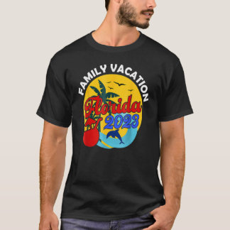 T-shirt Vacances en famille Floride Faire des souvenirs en