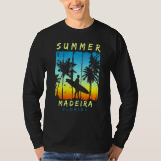 T-shirt Vacances en famille Floride Madeira Sunset Beach