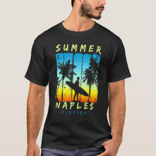 T-shirt Vacances en famille Floride Naples Sunset Beach
