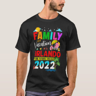 T-shirt Vacances en famille Orlando Faire des souvenirs en