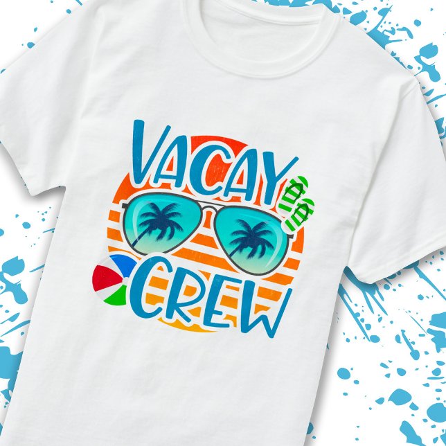 T-shirt Vacances entre amis - Voyage entre couples - Vacan (Créateur téléchargé)