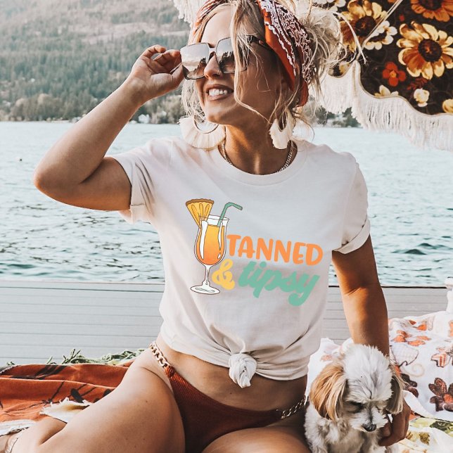 T-shirt Vacances estivales amusantes, Retro Beach Vibes (Créateur téléchargé)