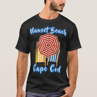 T-shirt Vacances Été Nauset Plage Perturbée Striped Um