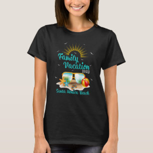 T-shirt Vacances familiales au coucher du soleil 2023 Cali
