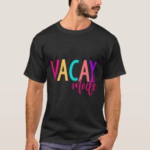 T-shirt Vacances Famille S Vacay Mode Été