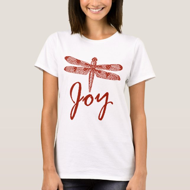 T-shirt Vacances Joy Dragonfly (Devant)