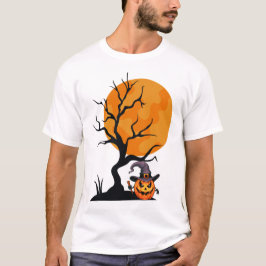 T-shirt Vacances minimalistes d'Halloween
