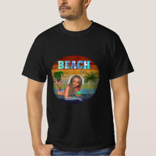 T-shirt Vacances plage