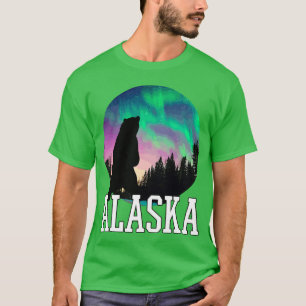 T-shirt Vacances pour observer les aurores boréales en Ala