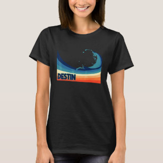 T-shirt Vacances Rétro Surf Voile & Pêche à Destin Floride