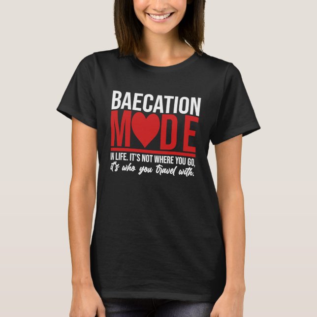 T-shirt Vacances Vacances Correspondantes Vacances Vacance (Devant)