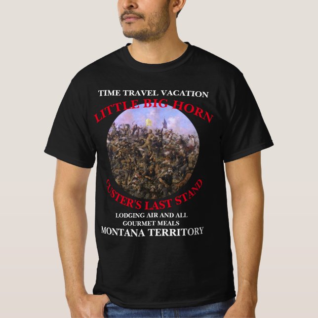 T-SHIRT VACANCES VOYAGE DANS LE TEMPS DERNIER COMBAT DE CU (Devant)