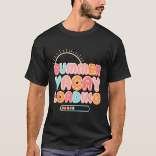 T-shirt Vacay d'été Chargement de vacances Hawaii Beach Fa