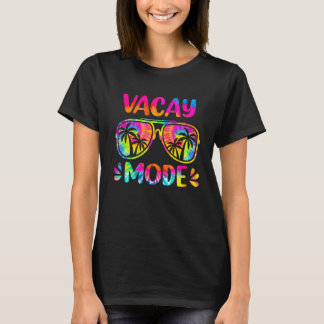 T-shirt Vacay Mode Palm Tree Beach Vacation Summer Getaway
