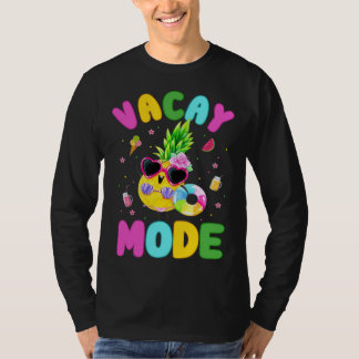 T-shirt Vacay Mode  Women Girls Vacation Summer Cruise Get