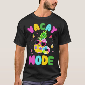 T-shirt Vacay Mode  Women Girls Vacation Summer Cruise Get