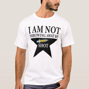 T-shirt Vaccination contre le virus, je ne jette PAS mon v